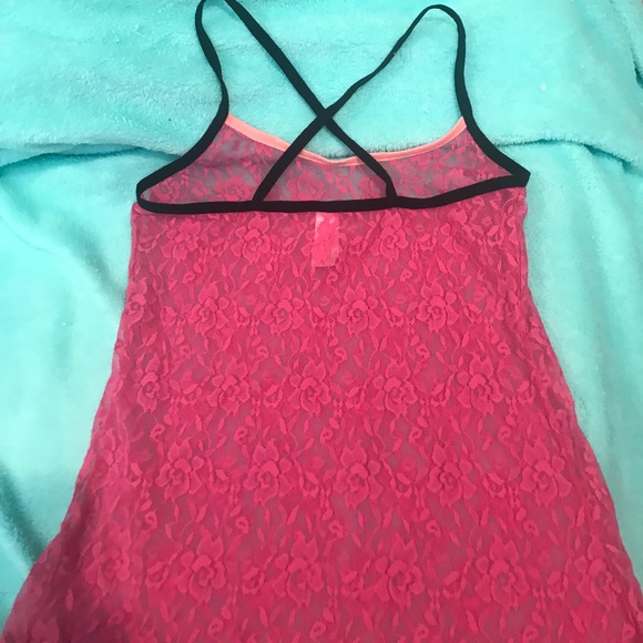 🌻10 for $20 NWOT Floral Lace Strappy Sleep Tank - Picture 5 of 5