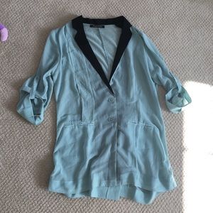 Turquoise blouse 👚