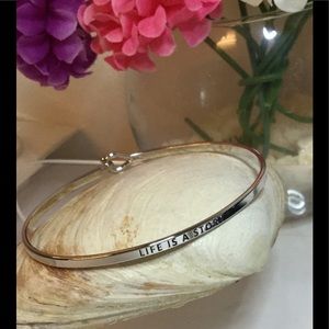 Live is a Story Bracelet