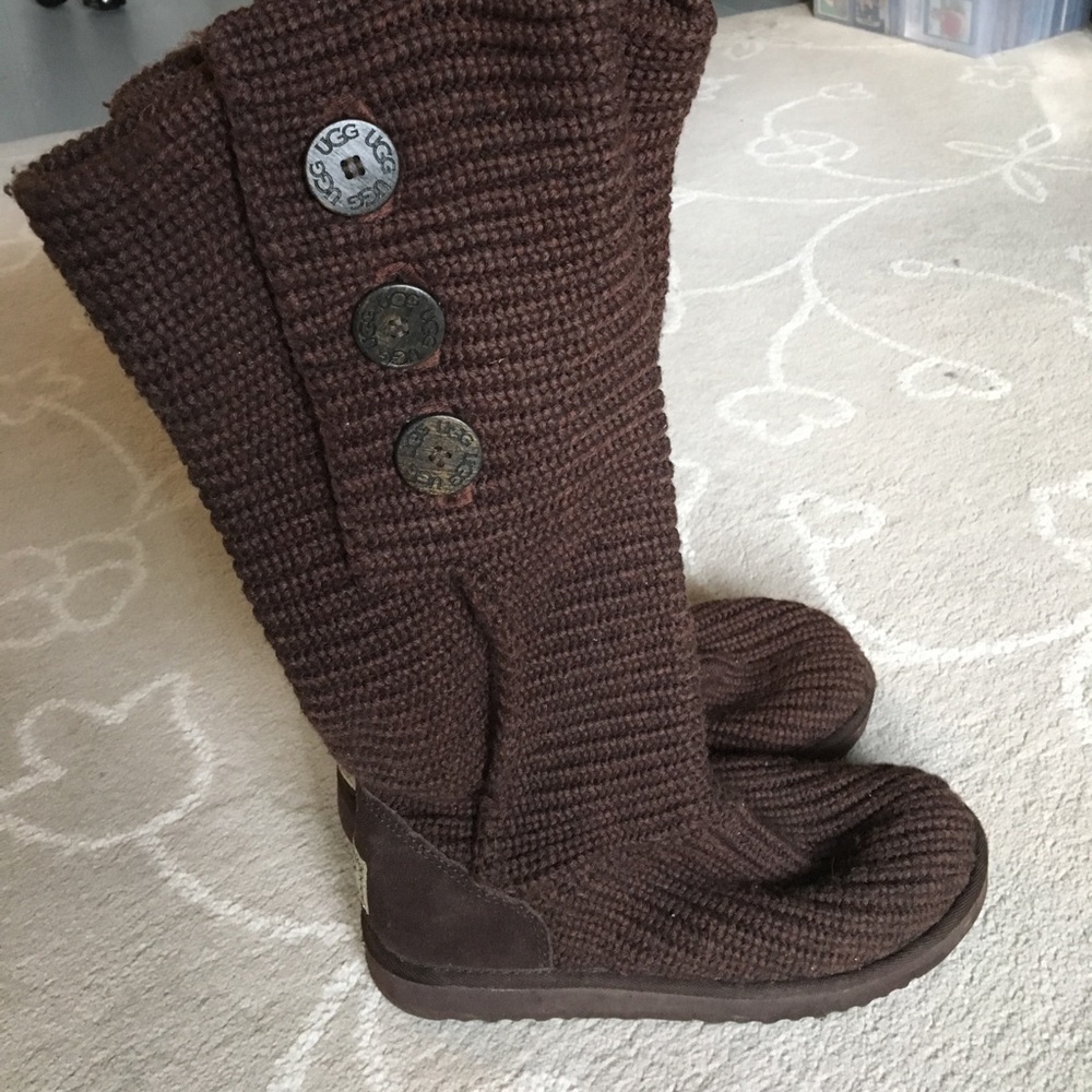 Ugg Women’s Cardy boots in brown, size 9