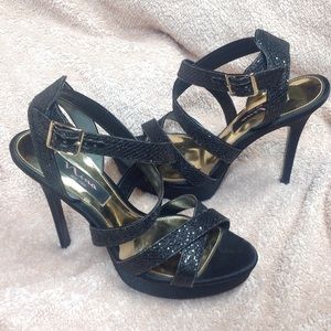 Nina evening stunners, black size 8