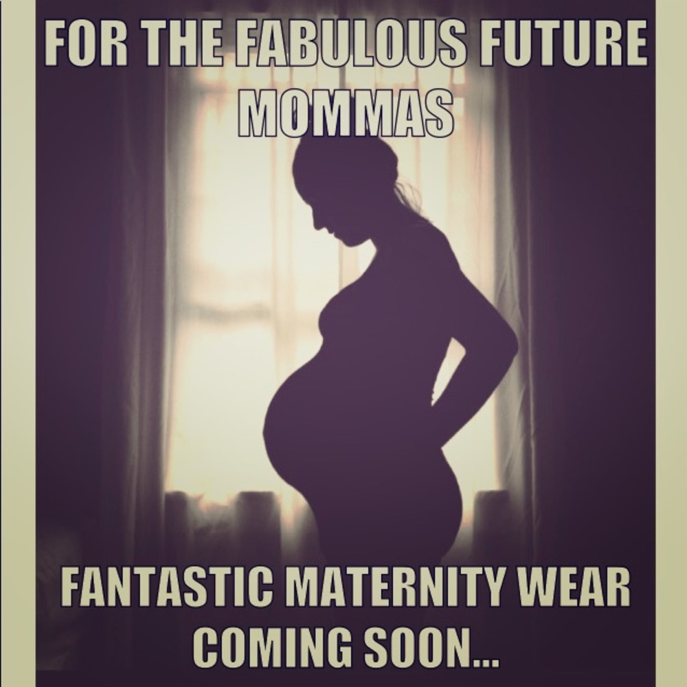 Maternity wear coming soon...