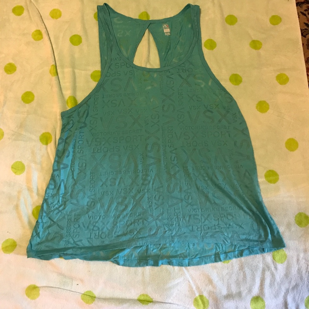 Victoria secret sports tank loose fitting large