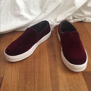 Sam Edelman platform slip on shoes, size 8