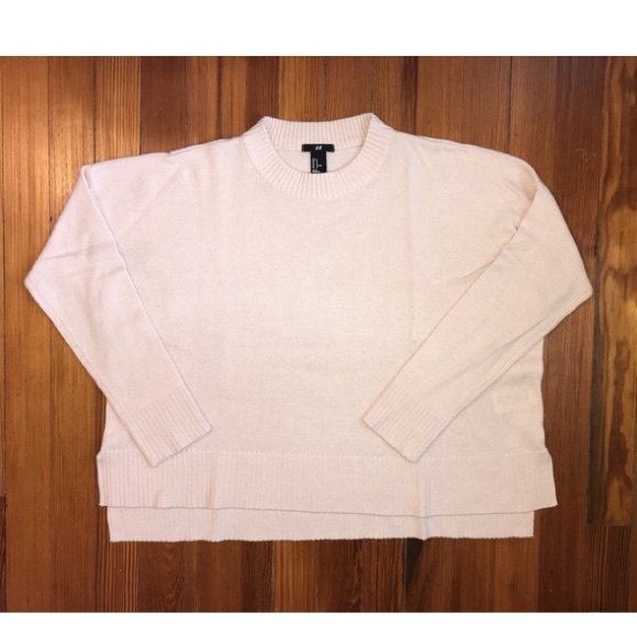 Baby Pink Wool Blend Sweater - Picture 2 of 6