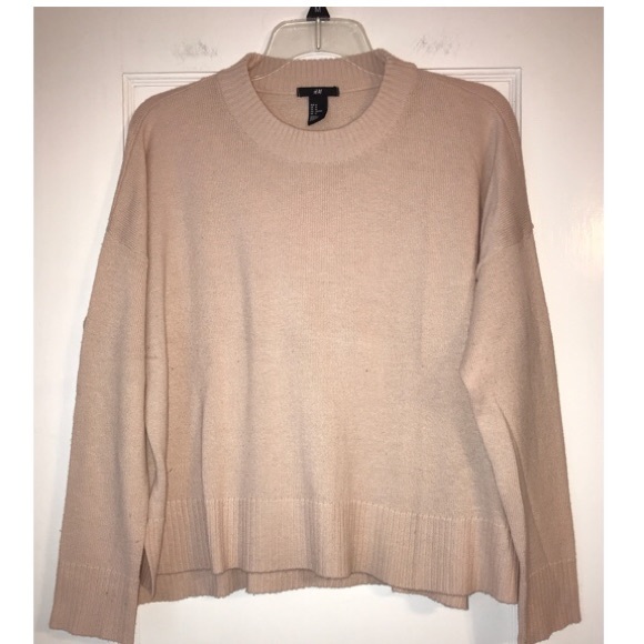 Baby Pink Wool Blend Sweater - Picture 5 of 6