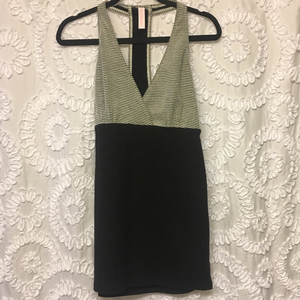 Isla&Lulu Black and White Dress