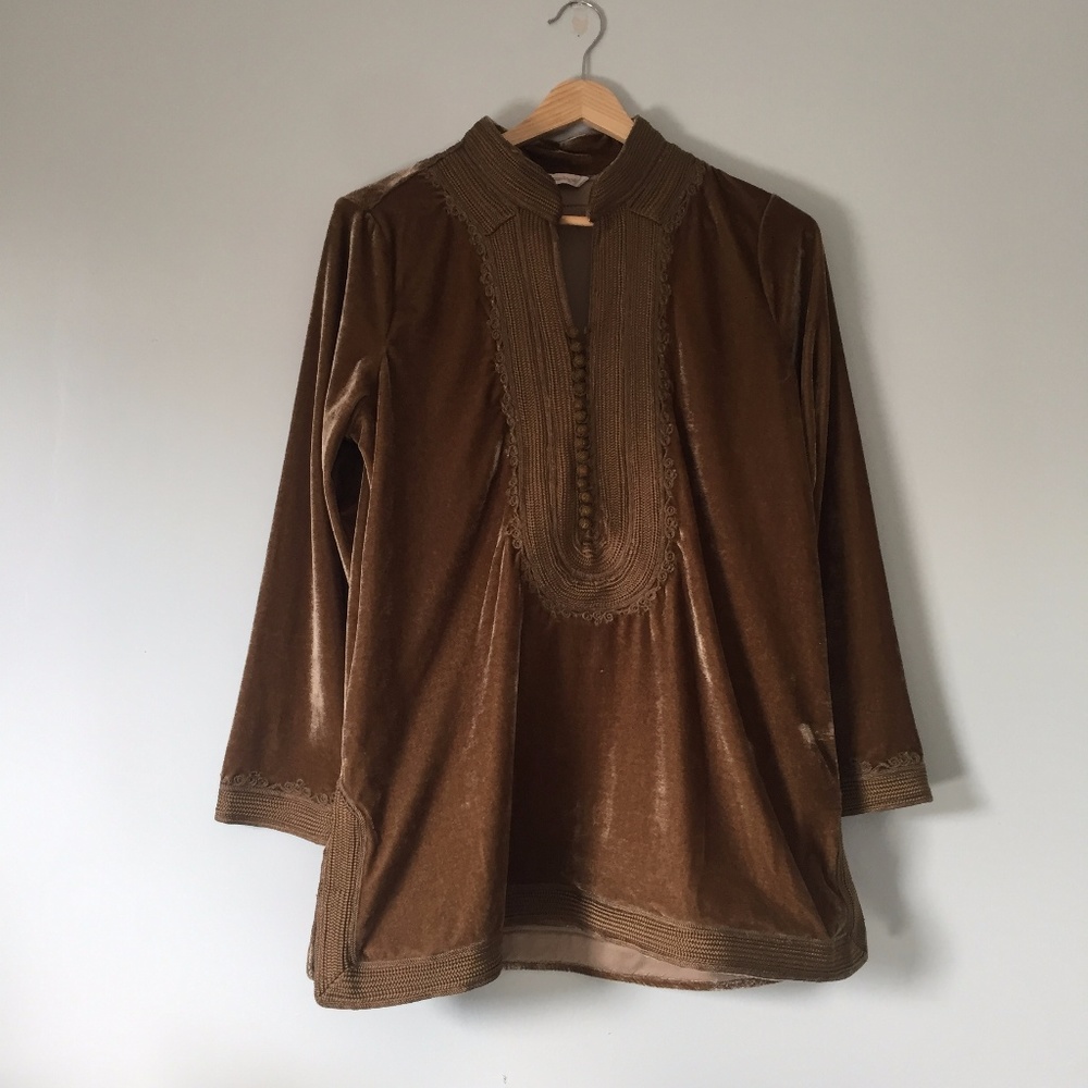 Soft Surroundings Velvet Tunic