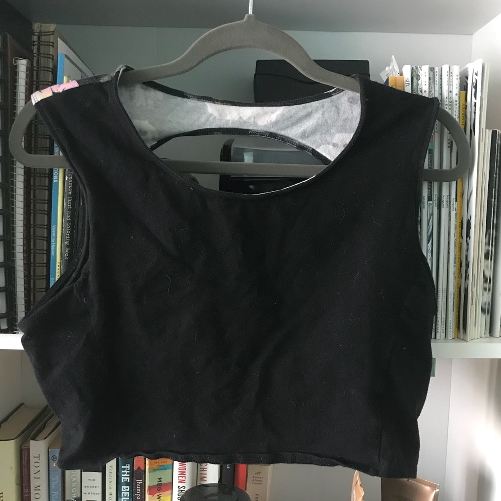 Black Crop Top