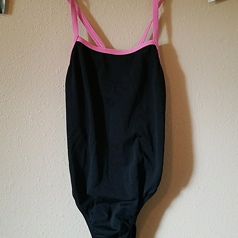 Speedo Endurance black one piece suit size 34/36