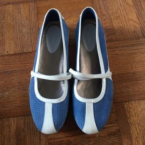 Cole Haan Nike Air Bria Mary Jane Blue Nubuck