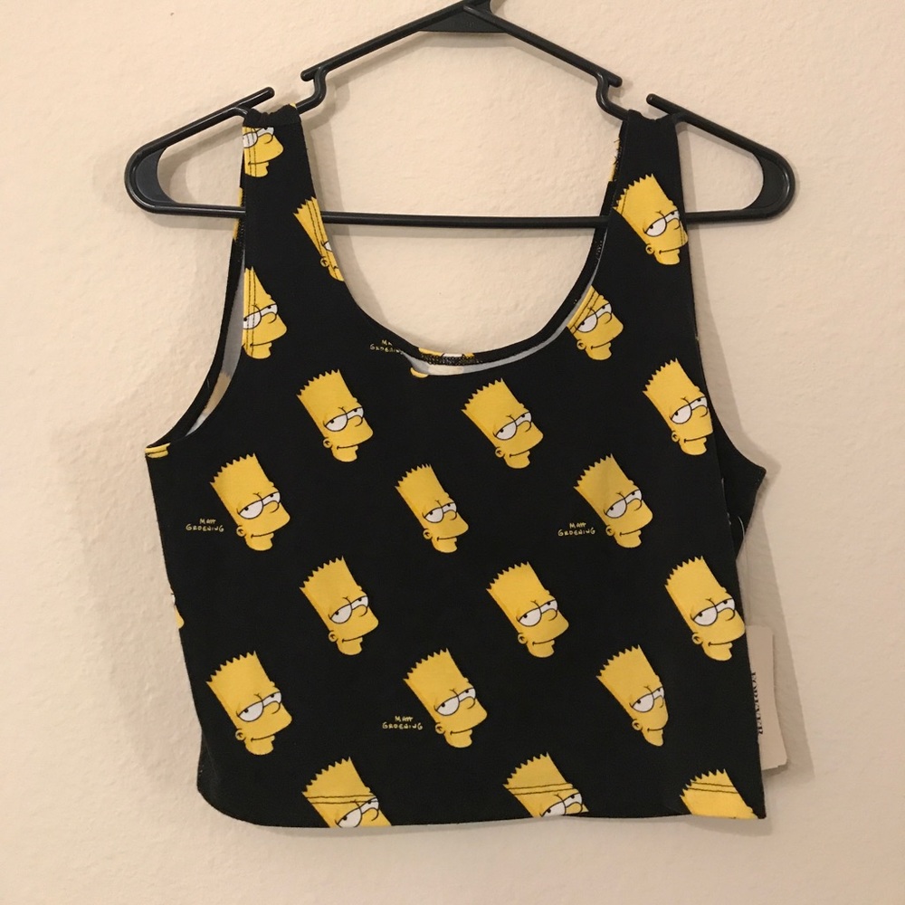 Simpsons crop top