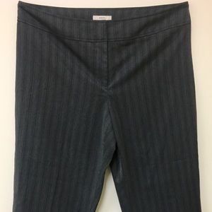 Grey Pinstripe Merona Women's Slacks