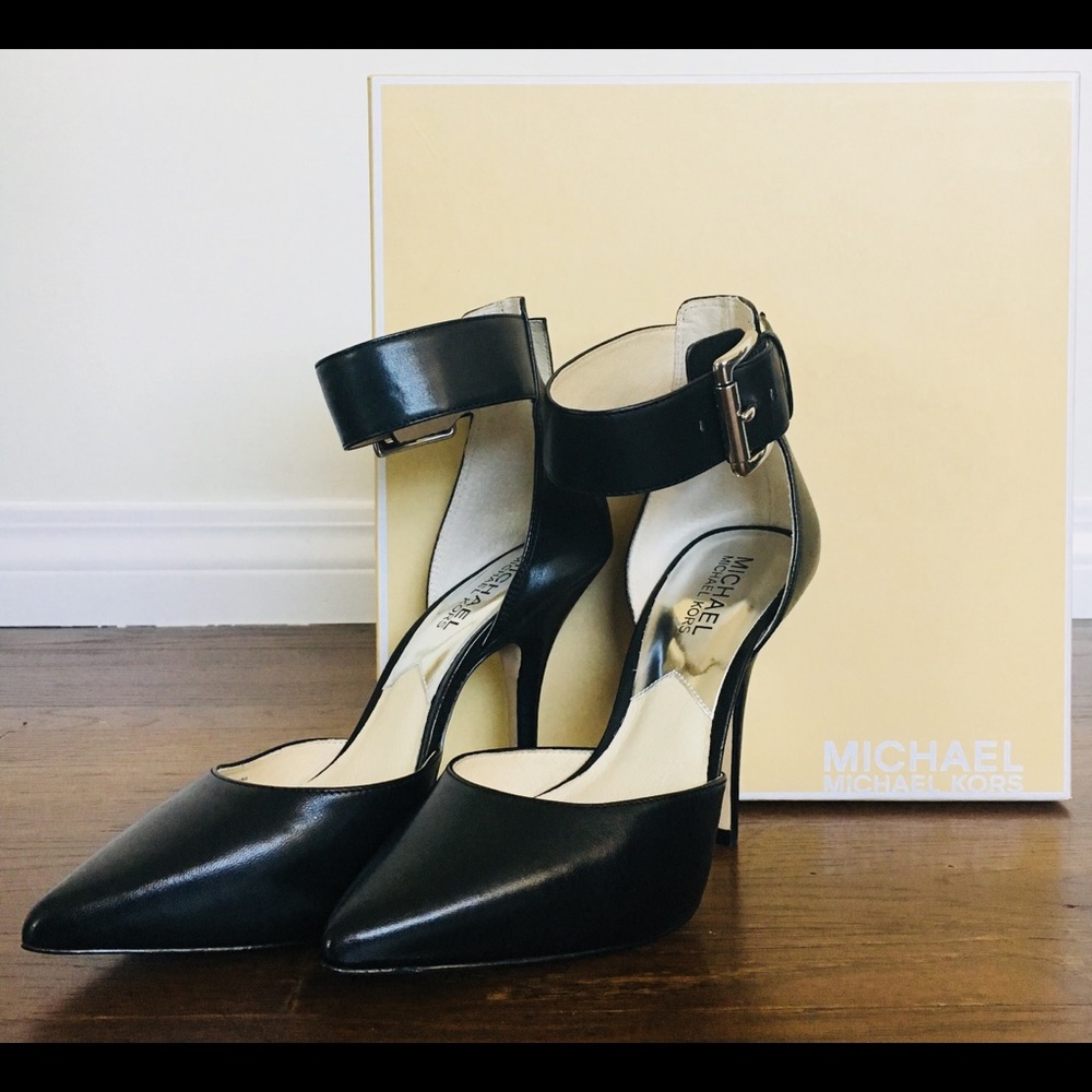 Michael Kors “Brinkley” Ankle Strap Pump