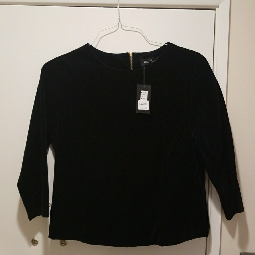 Velvet top