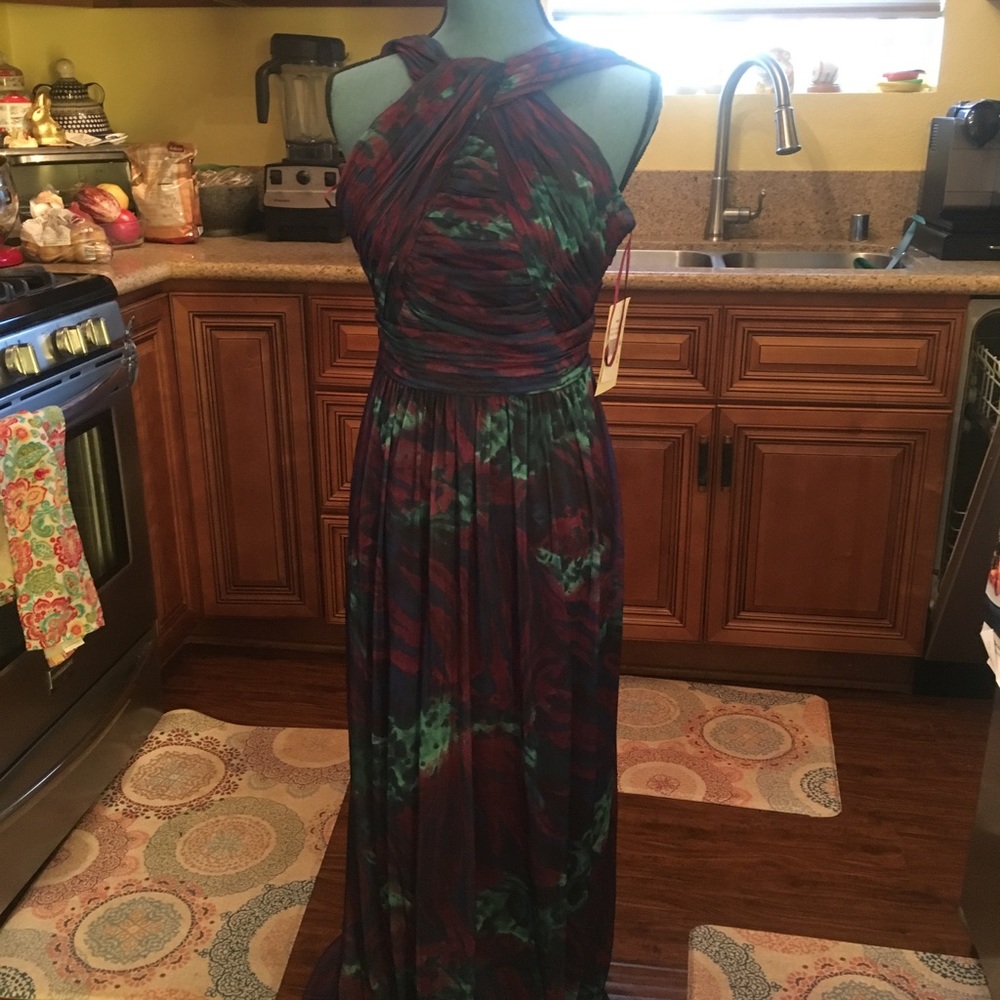 NWT Sangria Maxi dress sz 4