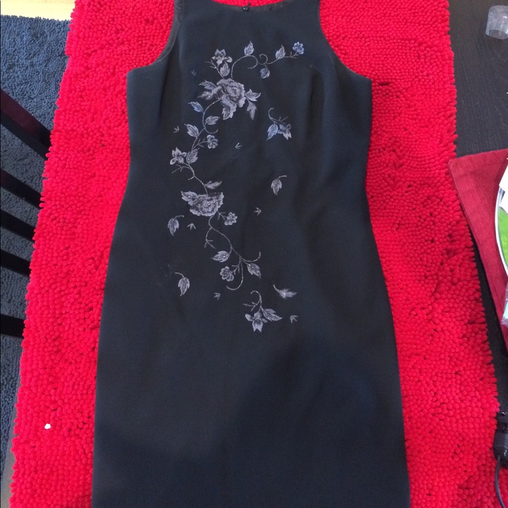 Laundry classic black dress