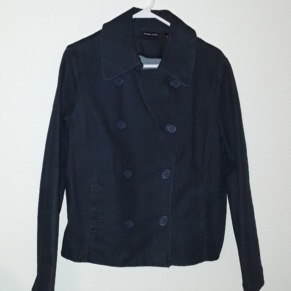 Excellent condition double-breasted jean jacket