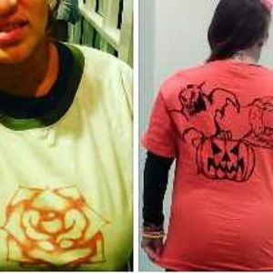 Hand drawn shirts clothes my design or yours