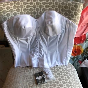 David’s Bridal Dominique Bridal Bustier 48B