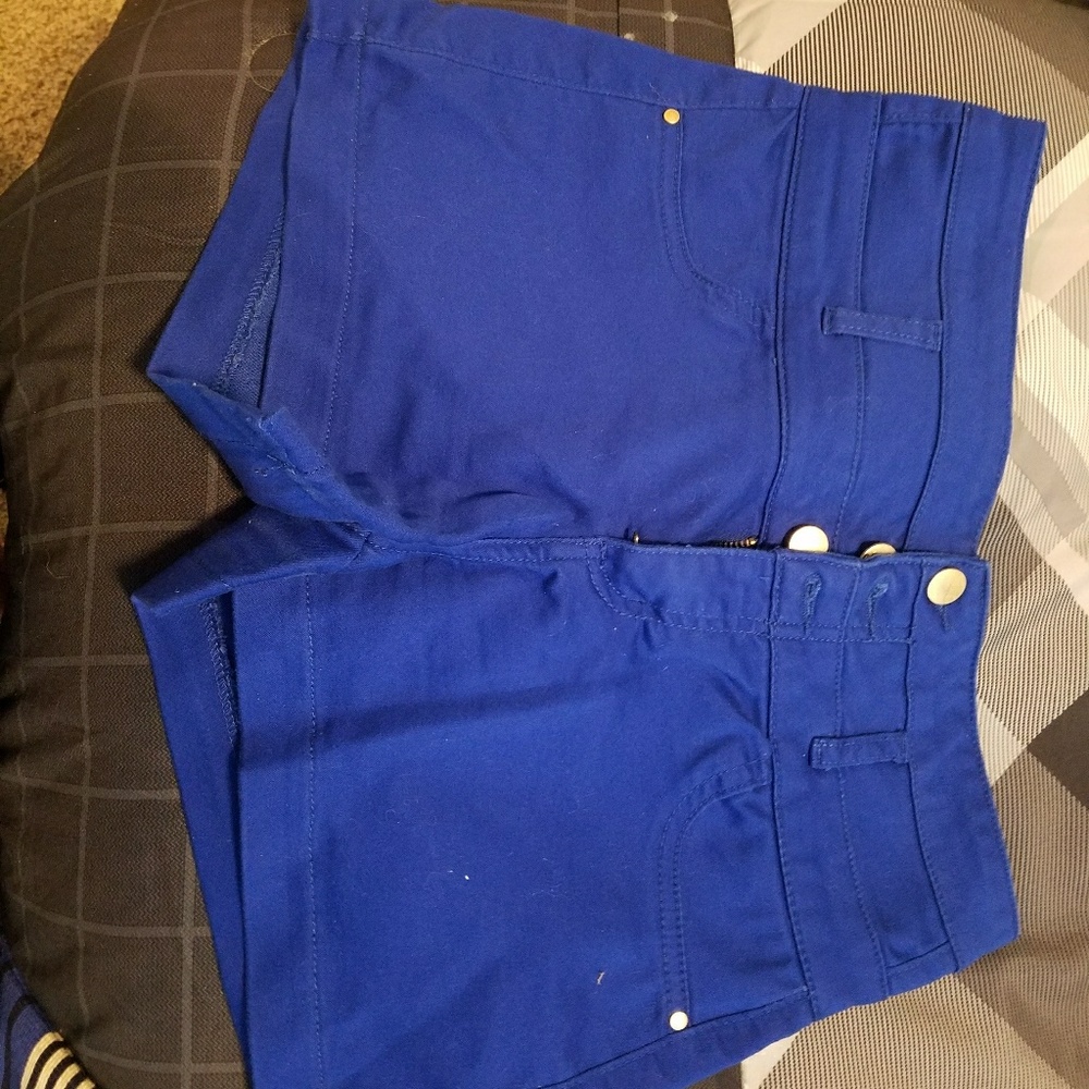High waisted shorts