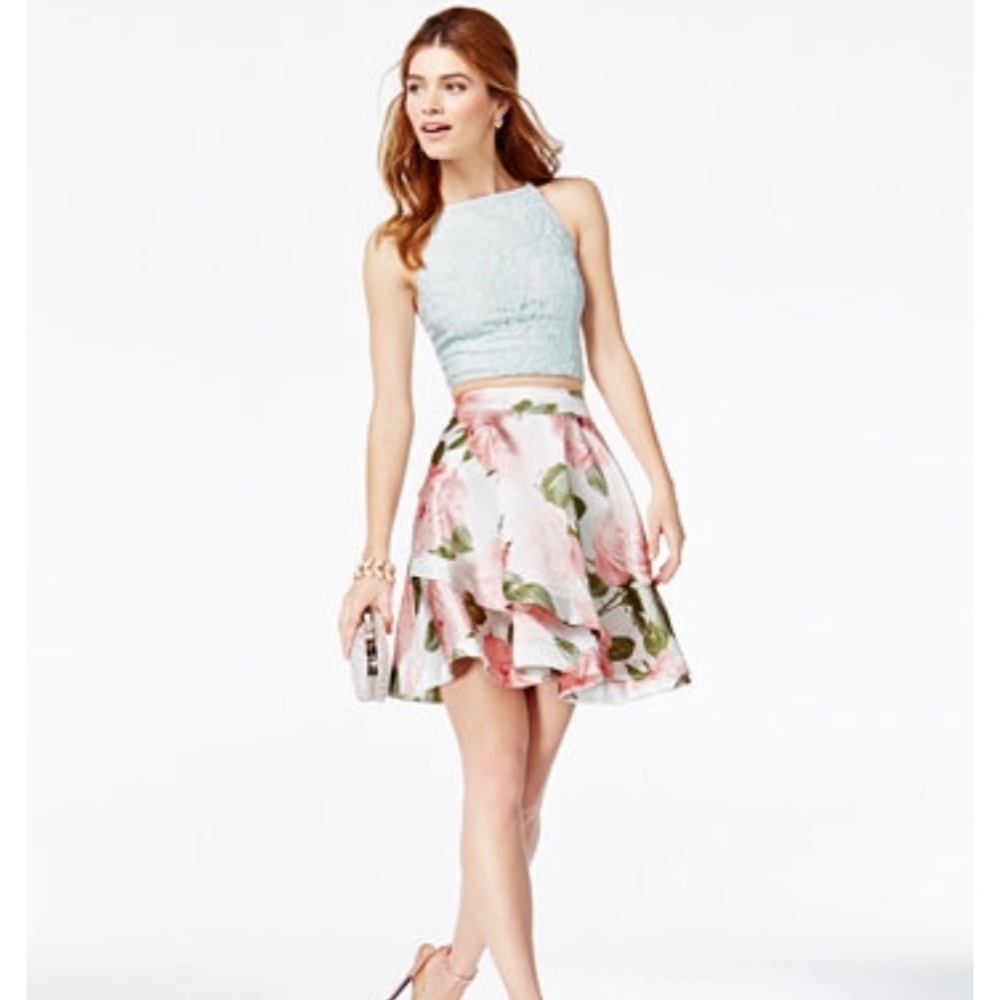 speechless skirt/top set