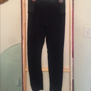 Black high waisted leggings