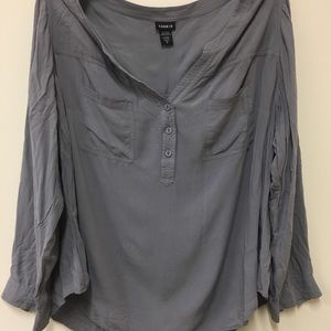 Torrid Challis Pullover Blouse