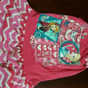Disney 4T pink frozen dress