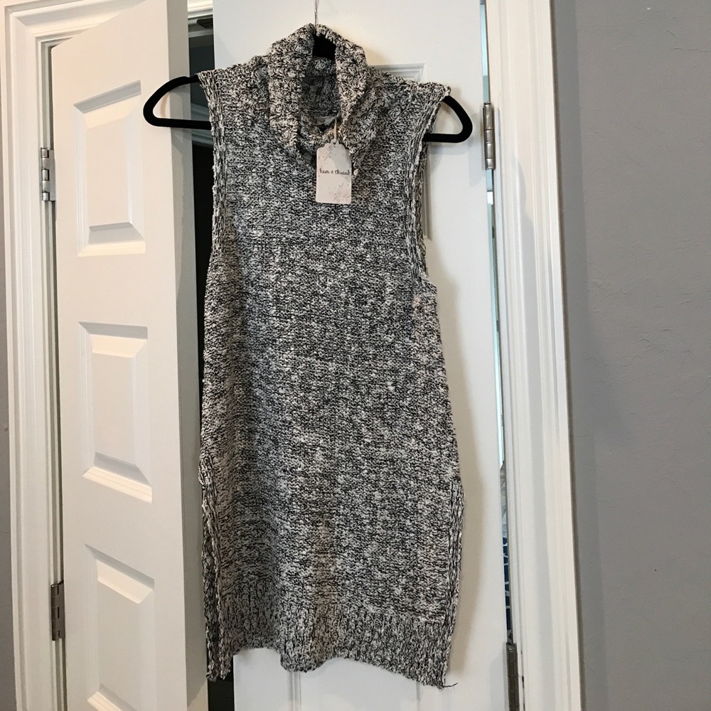 New with tags sleeveless sweater