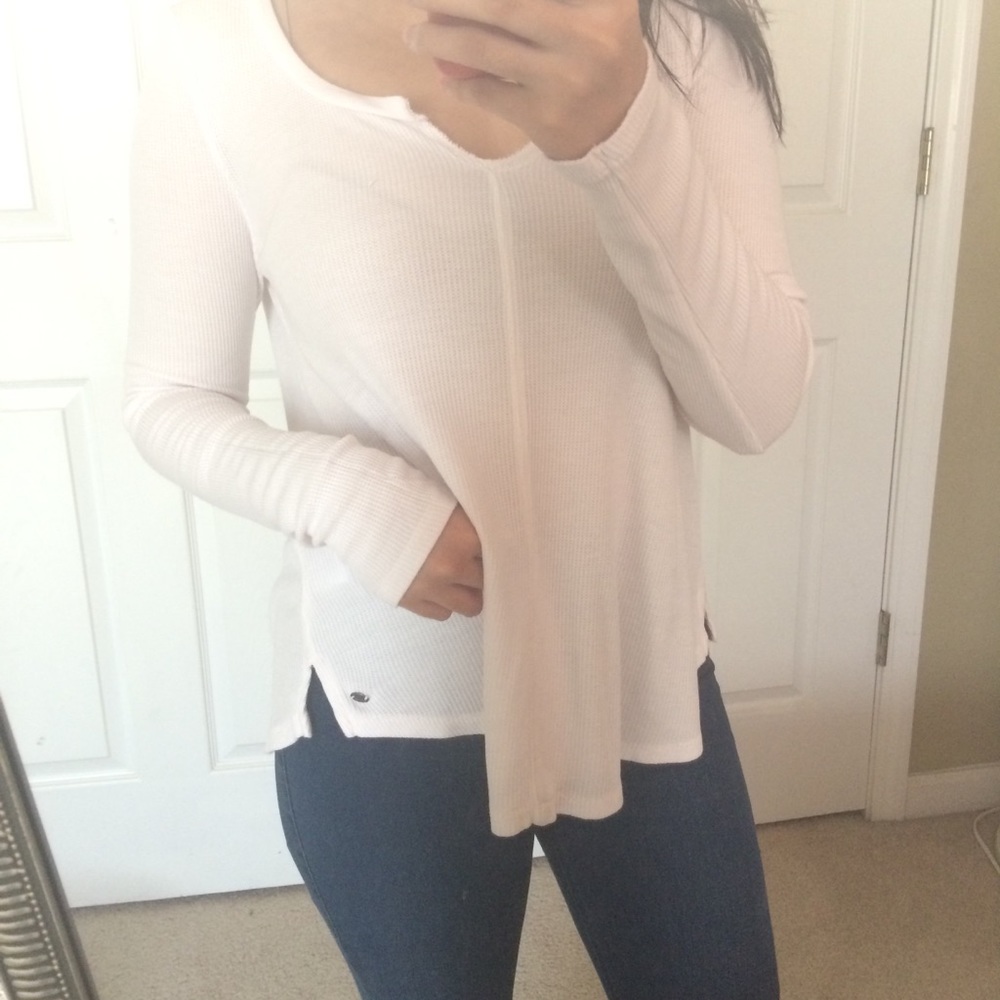 AE Soft & Sexy Waffle Knit Long Sleeve