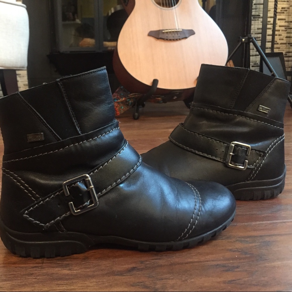 Leather Moto Booties!