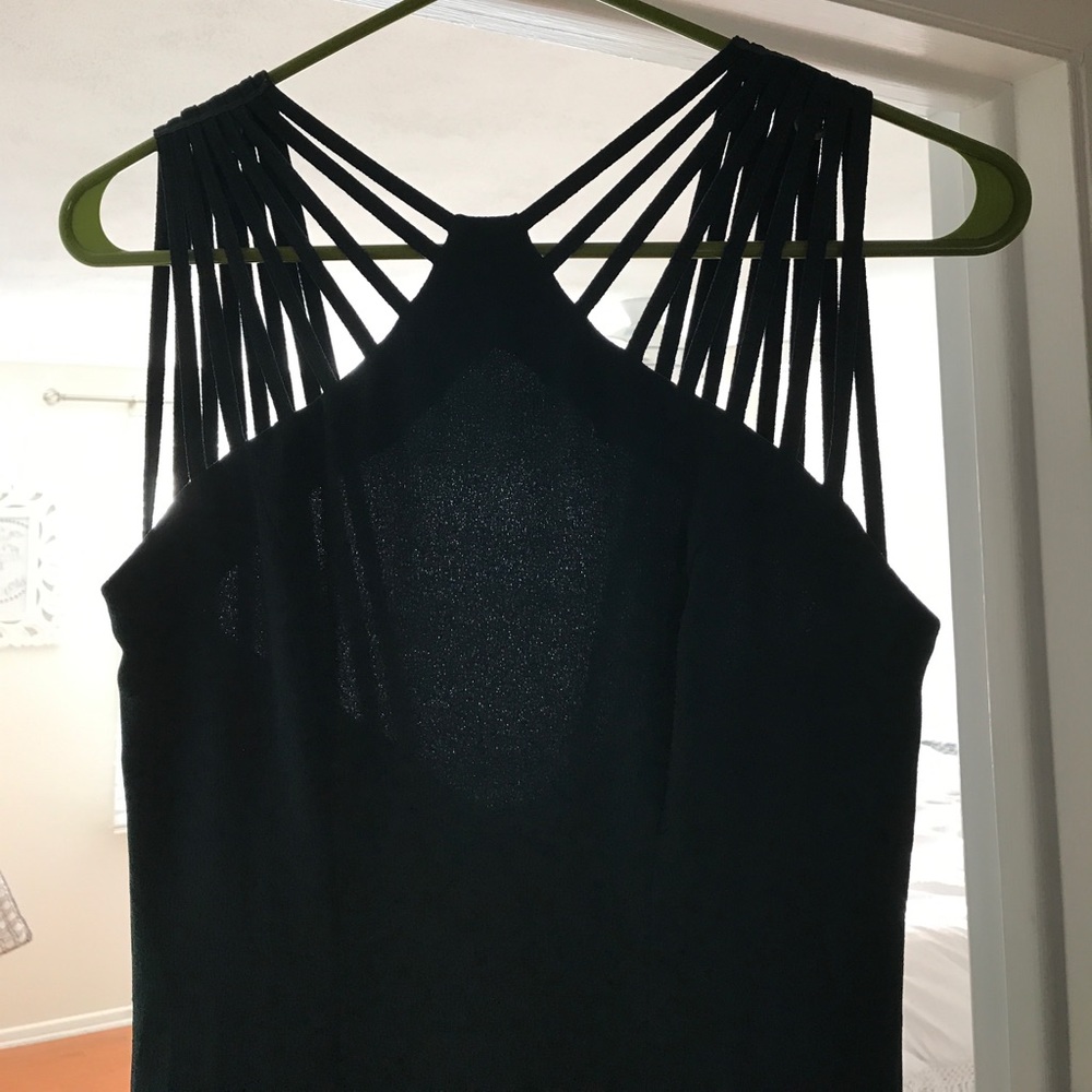 Dress the population hunter green dress - Picture 3 of 5