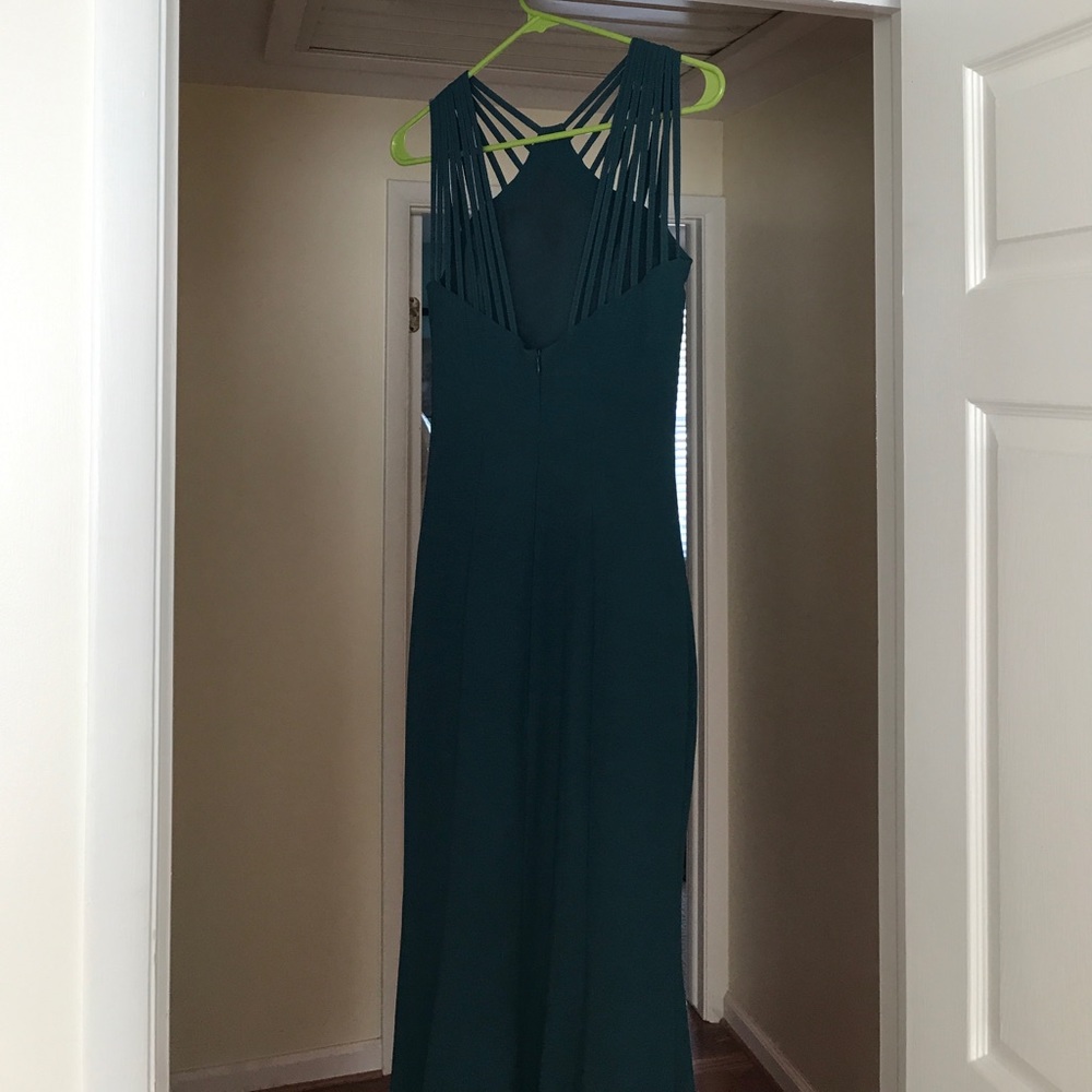 Dress the population hunter green dress - Picture 4 of 5