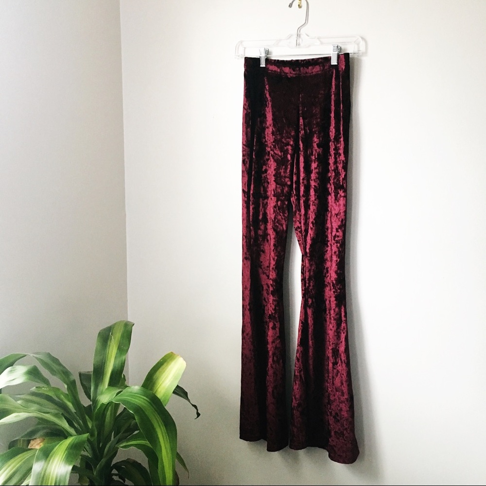 Velvet Bell Bottoms