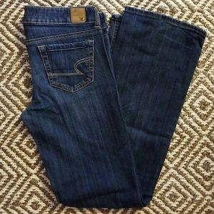 American eagle size 8 long jeans