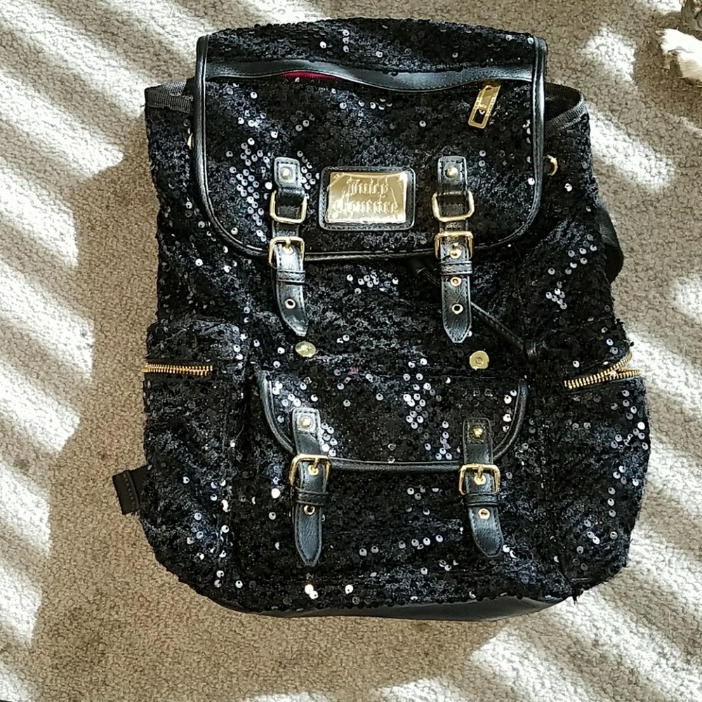 Gently used Juicy Couture Sequin Backpack