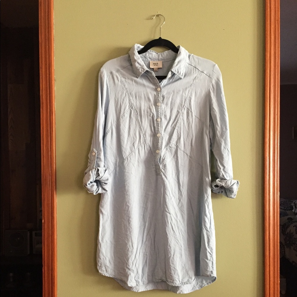 Denim tunic