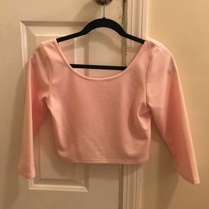 Pink Tobi crop top
