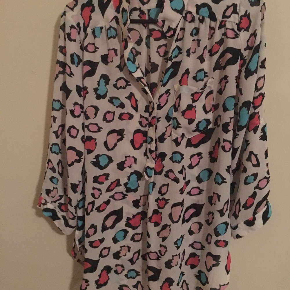 colorful leopard print - Picture 3 of 5