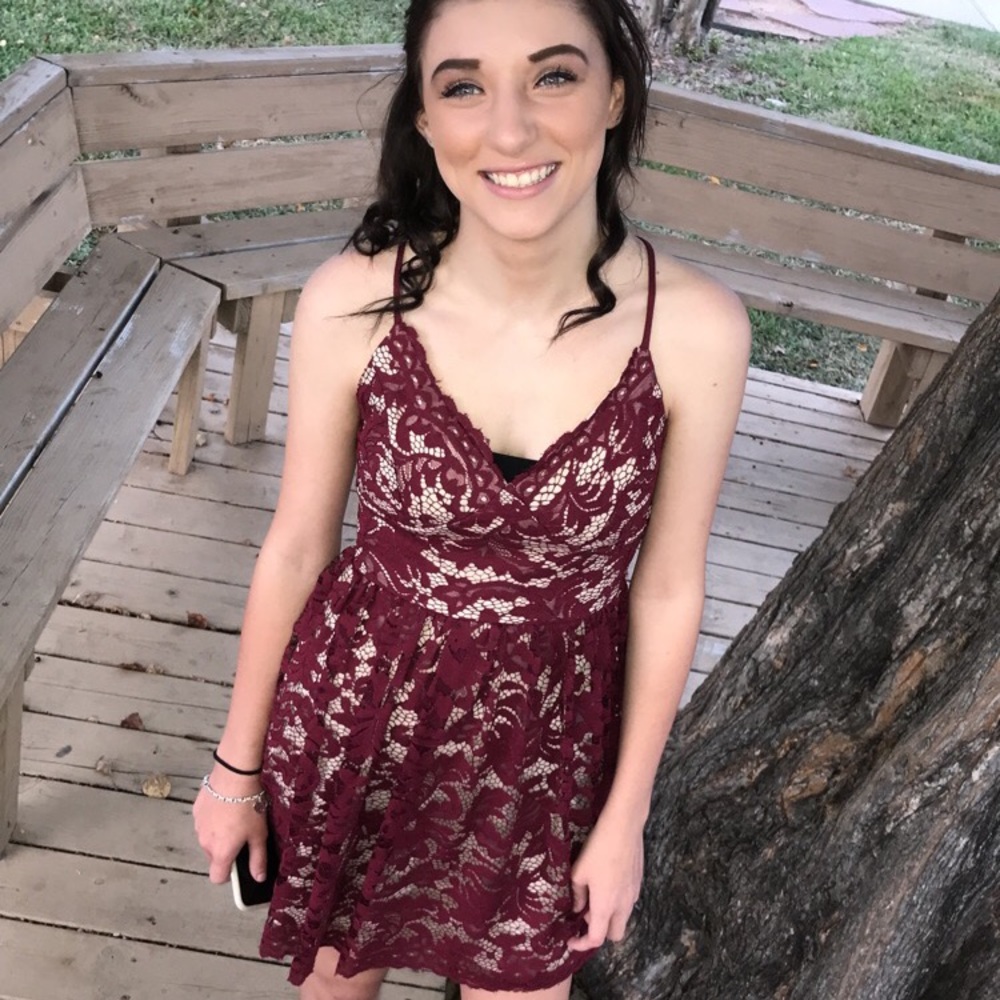 don’t wear dresses i only got it for homecoming.