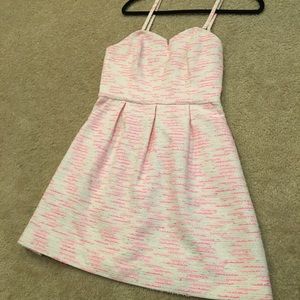 Pink Anthropologie dress