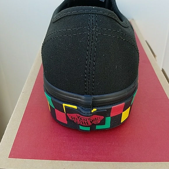 Vans authentic black rasta - Picture 4 of 4