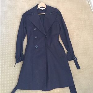 Kenneth cole belted trench coat