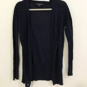 Navy blue cardigan