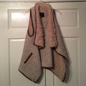 Fuzzy vest