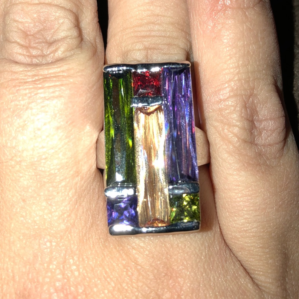 Mosaic Silver Ring