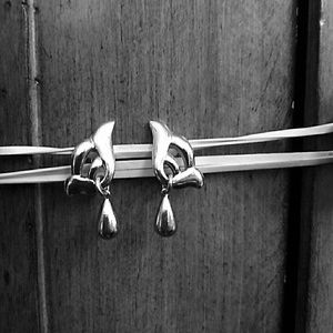 Cute Monet Clip On Earrings