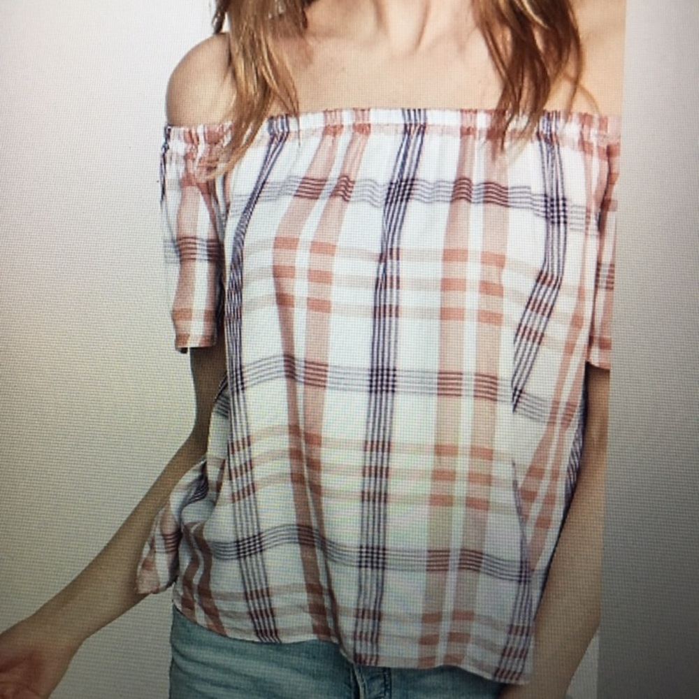 off the shoulder top from Express