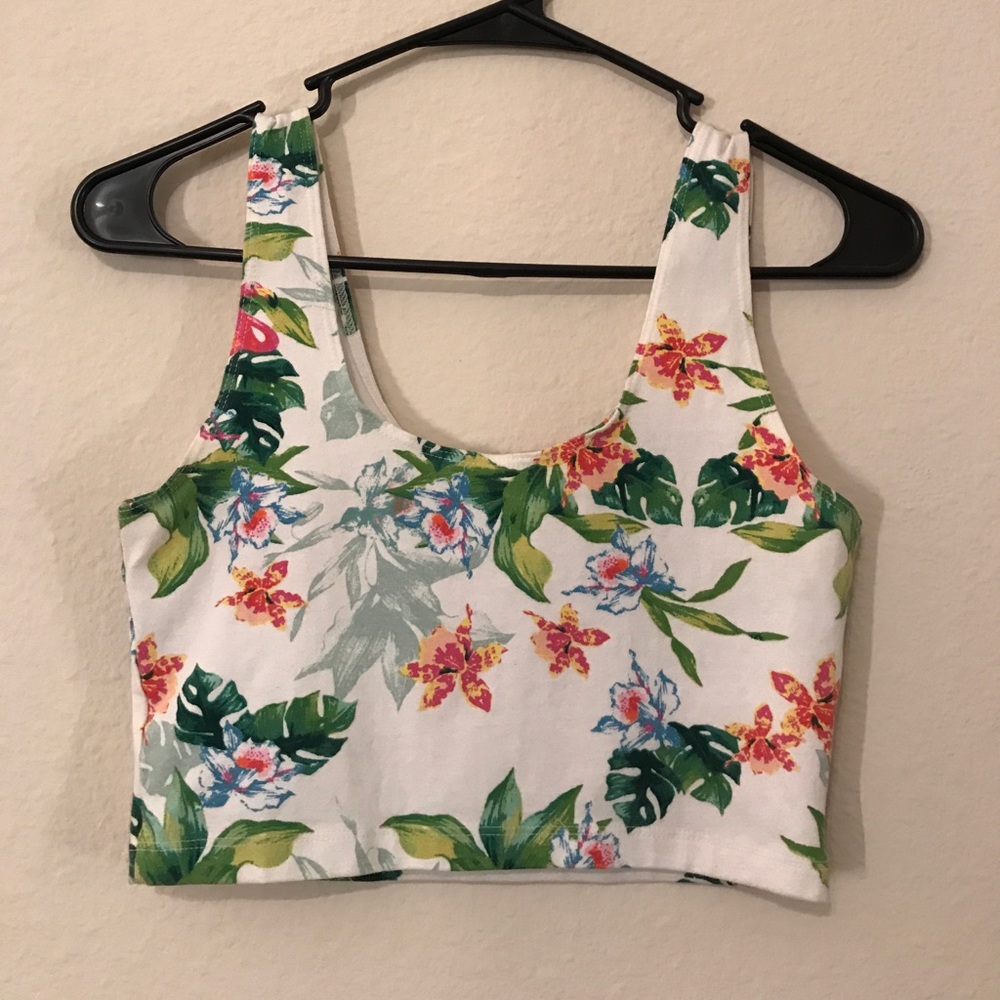 American apparel crop top